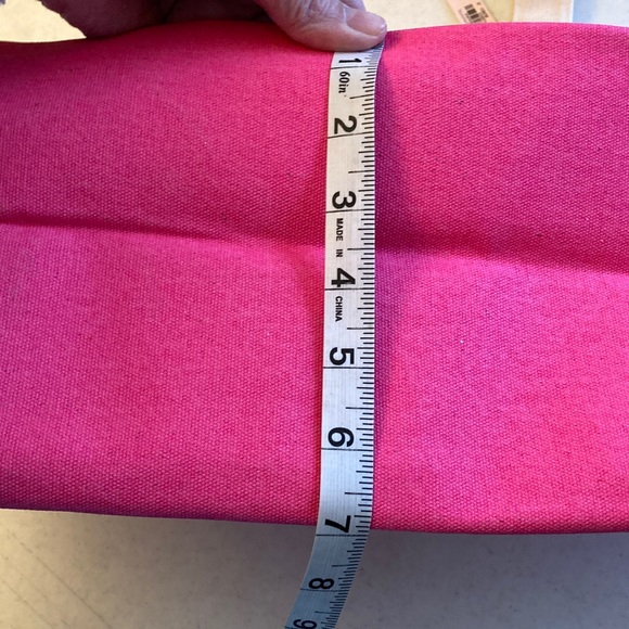 Victoria's Secret Pink to Fuchsia Ombre Extra Large Canvas Tote - Picture 11 of 11